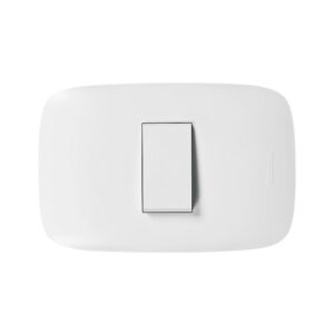 BTICINO Interruptor simple 10A 250V 3 vías blanco Domino Sencia AP1101