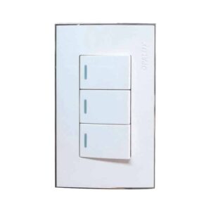 Interruptor Triple OP-1301 OPALUX